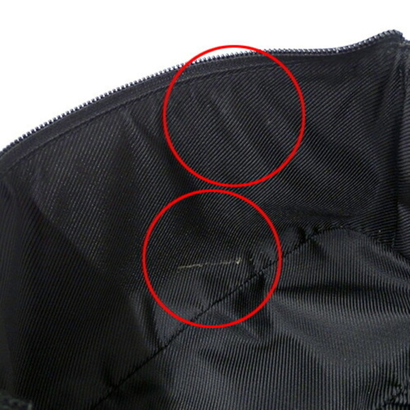 Gucci GUCCI Pouch Women's Hand Handbag GG Canvas Black 039/1103 - Picture 7 of 10